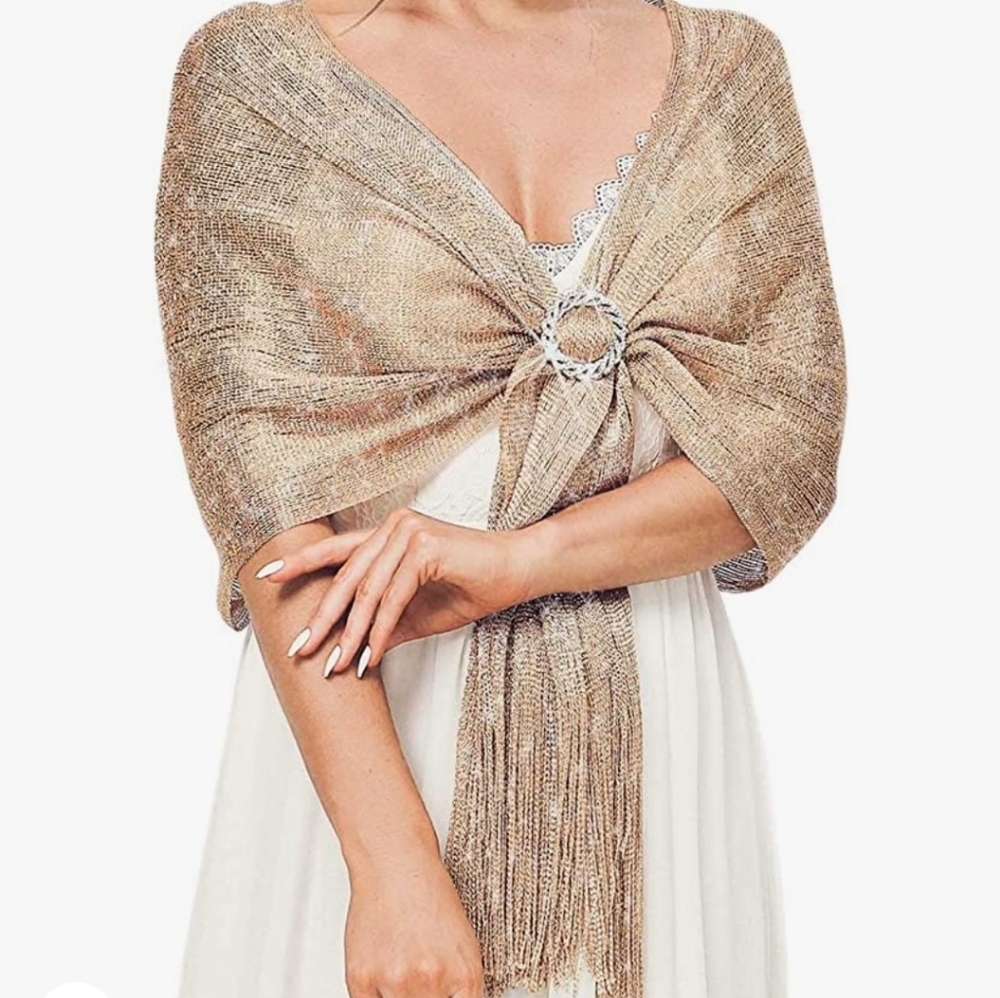 Gold Scarf/Wrap